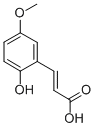 3-(2-HYDROXY-5-METHOXY-PHENYL)-ACRYLIC ACID CAS#: 38489-78-0