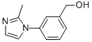 (3-(2-METHYL-1H-IMIDAZOL-1-YL)PHENYL)METHANOL CAS#: 167758-86-3