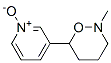 3-(2-Methyltetrahydro-2H-1,2-oxazin-6-yl)pyridine 1-oxide CAS#: 42493-98-1