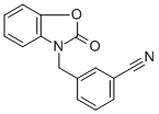 3-[(2-OXO-2,3-DIHYDRO-1,3-BENZOXAZOL-3-YL)METHYL]BENZONITRILE CAS#: 175277-77-7