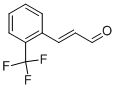 3-(2-(TRIFLUOROMETHYL)PHENYL)ACRYLALDEHYDE CAS#: 123486-66-8