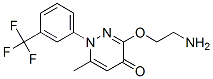 3-(2-aminoethoxy)-6-methyl-1-[3-(trifluoromethyl)phenyl]pyridazin-4-on e CAS#: 146824-80-8
