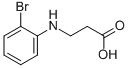 3-[(2-bromophenyl)amino]propanoic acid CAS#: 38470-20-1