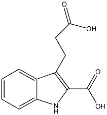 3-(2-carboxyindol-3-yl)propionic acid CAS#: 31529-28-9