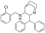 3-(2-chlorobenzylamino)-2-benzhydrylquinuclidine CAS#: 135007-72-6