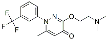 3-(2-dimethylaminoethoxy)-6-methyl-1-[3-(trifluoromethyl)phenyl]pyrida zin-4-one CAS#: 146824-81-9