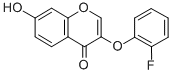 3-(2-fluorophenoxy)-7-hydroxy-4h-1-benzopyran-4-on CAS#: 137374-74-4