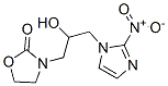 3-(2-hydroxy-3-(2-nitro-1H-imidazol-1-yl)propyl)-2-oxazolidinone CAS#: 129449-06-5