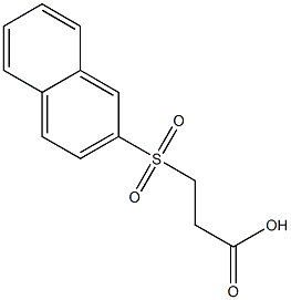 3-(2-naphthylsulfonyl)propanoic acid CAS#: 32385-30-1