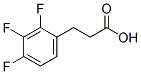 3-(2,3,4-TRIFLUOROPHENYL)PROPIONIC ACID CAS#: 377084-05-4