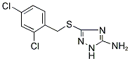 3-[(2,4-DICHLOROBENZYL)SULFANYL]-1H-1,2,4-TRIAZOL-5-AMINE CAS#: 303150-34-7