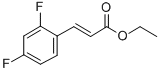 3-(2,4-DIFLUORO-PHENYL)-ACRYLIC ACID ETHYL ESTER CAS#: 134672-68-7