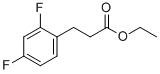 3-(2,4-DIFLUORO-PHENYL)-PROPIONIC ACID ETHYL ESTER CAS#: 134672-69-8