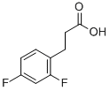 3-(2,4-DIFLUOROPHENYL)PROPIONIC ACID CAS#: 134672-70-1