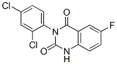 3-(2,4-dichlorophenyl)-6-fluoro-quinazoline-2,4(1H,3H)-dione CAS#: 168900-02-5
