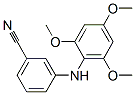 3-[(2,4,6-Trimethoxyphenyl)amino]benzonitrile CAS#: 34913-36-5