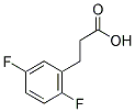 3-(2,5-DIFLUOROPHENYL)PROPIONIC ACID CAS#: 130408-15-0