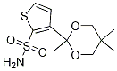 3-(2,5,5-Trimethyl-1,3-dioxan-2-yl)-2-thiophenesulfonamide CAS#: 138890-87-6