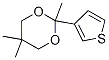 3-(2,5,5-Trimethyl-1,3-dioxan-2-yl)thiophene CAS#: 138890-86-5