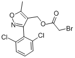 [3-(2,6-DICHLOROPHENYL)-5-METHYLISOXAZOL-4-YL]METHYL 2-BROMOACETATE CAS#: 287176-80-1