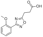 3-[3-(2-METHOXYPHENYL)-1,2,4-OXADIAZOL-5-YL]PROPANOIC ACID CAS#: 322725-48-4