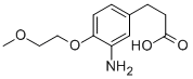 3-[3-AMINO-4-(2-METHOXYETHOXY)PHENYL]PROPANOIC ACID CAS#: 284665-32-3