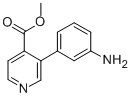 3-(3-Aminophenyl)-4-pyridinecarboxylicacidmethylester CAS#: 344450-40-4