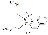 3-(3-Aminopropyl)-1,1,2-trimethyl-benz[e]indolium bromide hydrobromide CAS#: 162411-26-9
