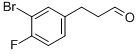 3-(3-BROMO-4-FLUORO-PHENYL)-PROPIONALDEHYDE CAS#: 124170-34-9