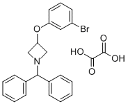 3-(3-BROMOPHENOXY)-1-(DIPHENYLMETHYL)-AZETIDINE OXALATE CAS#: 132924-47-1