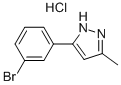 3-(3-BROMOPHENYL)-5-METHYL-1H-PYRAZOLE HYDROCHLORIDE CAS#: 324054-75-3