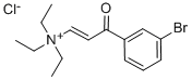 3-(3-BROMOPHENYL)-N,N,N-TRIETHYL-3-OXOPROP-1-EN-1-AMINIUM CHLORIDE CAS#: 284493-93-2