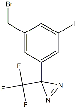 3-[3-(Bromomethyl)-5-iodophenyl]-3-(trifluoromethyl)-3H-diazirine CAS#: 309250-32-6