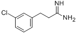 3-(3-CHLORO-PHENYL)-PROPIONAMIDINE CAS#: 321329-28-6