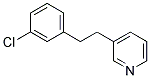 3-(3-CHLOROPHENYLETHYL)PYRIDINE CAS#: 31251-59-9