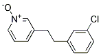 3-(3-CHLOROPHENYLETHYL)PYRIDINE N-OXIDE CAS#: 31255-47-7