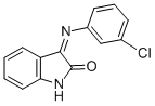 3-((3-CHLOROPHENYL)IMINO)INDOLIN-2-ONE CAS#: 42407-90-9