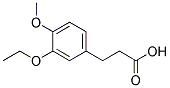 3-(3-ETHOXY-4-METHOXYPHENYL)PROPIONIC ACID CAS#: 31282-89-0