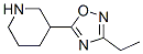 3-(3-ETHYL-1,2,4-OXADIAZOL-5-YL)PIPERIDINE CAS#: 139269-06-0