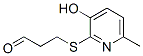 3-[(3-Hydroxy-6-methyl-2-pyridinyl)thio]propanal CAS#: 30221-77-3