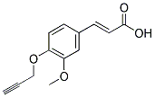 3-[3-METHOXY-4-(2-PROPYNYLOXY)PHENYL]ACRYLIC ACID CAS#: 385383-50-6