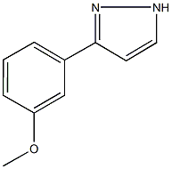 3-(3-METHOXYPHENYL)-1H-PYRAZOLE CAS#: 144026-74-4