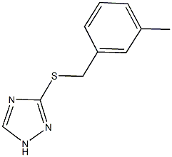 3-[(3-METHYLBENZYL)THIO]-1H-1,2,4-TRIAZOLE CAS#: 307545-27-3
