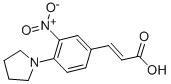 3-(3-NITRO-4-TETRAHYDRO-1H-PYRROL-1-YLPHENYL)ACRYLIC ACID CAS#: 175278-41-8