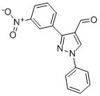 3-(3-NITROPHENYL)-1-PHENYL-1H-PYRAZOLE-4-CARBALDEHYDE CAS#: 333327-63-2