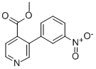 3-(3-Nitrophenyl)-4-pyridinecarboxylicacidmethylester CAS#: 344450-39-1