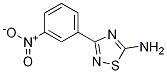 3-(3-Nitrophenyl)-5-aMino-[1,2,4]thiadiazole CAS#: 115919-41-0