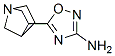 3-(3-amino-1,2,4-oxadiazol-5-yl)-1-azabicyclo(2.2.1)heptane CAS#: 114724-45-7