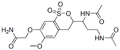 3-(3'-diethylaminopropyl-(1')-carbamoyl)-6,7-dimethoxy-1-thiaisochroman-1,1-dioxide CAS#: 35423-52-0