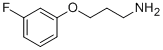 3-(3-fluorophenoxy)propan-1-amine CAS#: 116753-49-2